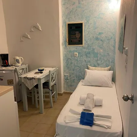 Cycladic Studio With View The Dolphins Иос